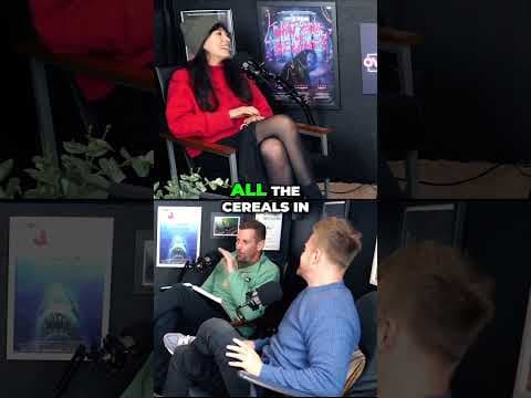 Welsh actress Hedydd Dylan shocks us with her cereal choice!#funny #comedy #funnyvideo #funnyshorts