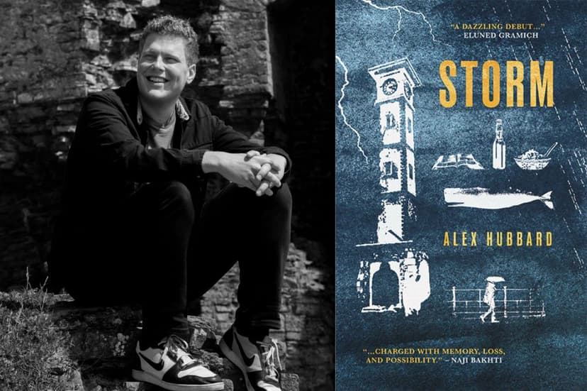Alex Hubbard on his debut novel Storm