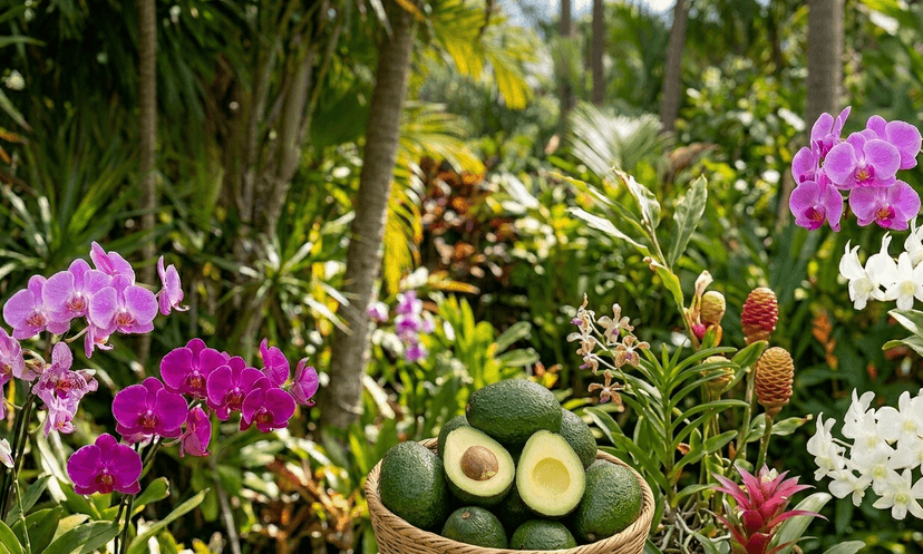 Orchids and Sex Swap Avos, Nature at Aber Uni